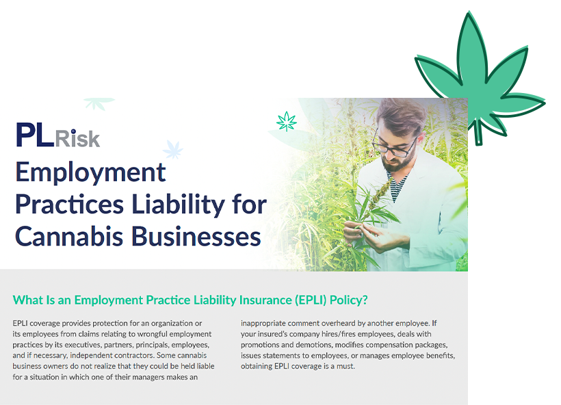 Cannabis Commercial Property Insurance