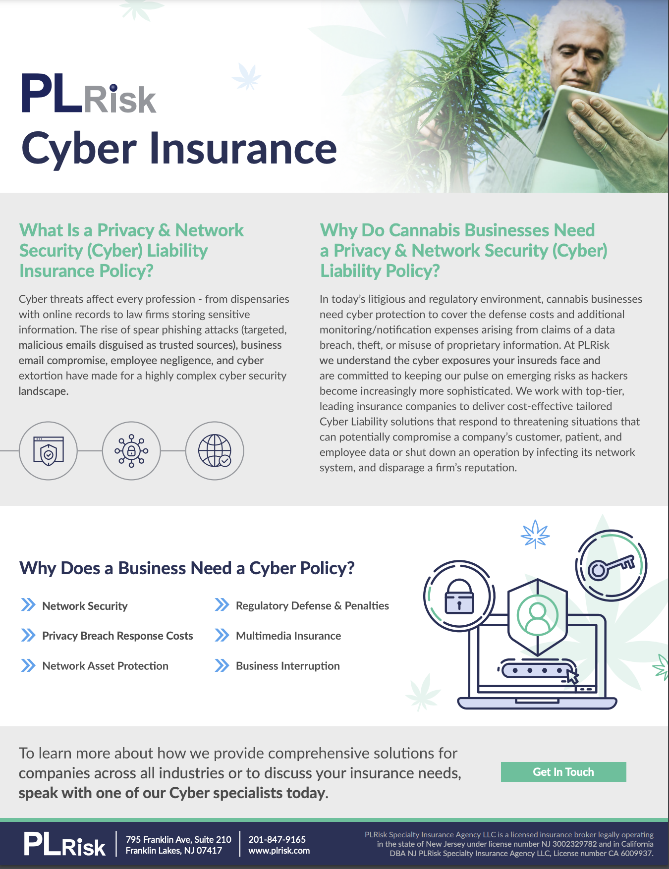 Cyber Liability Insurance for Cannabis Businesses 